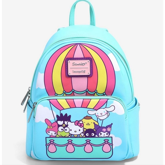 Loungefly Sanrio Hello Kitty & Friends Hot Air Balloon Mini Backpack - Picture 1 of 5